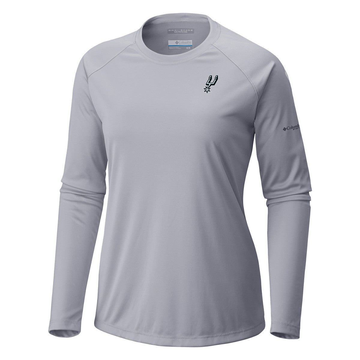 San Antonio Spurs Women's Tidal Tee II Long Sleeve T-Shirt - Gray | Columbia on sale