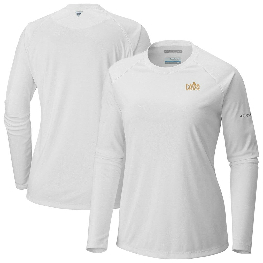 Cleveland Cavaliers Women's Tidal Tee II Long Sleeve T-Shirt - White | Columbia shop