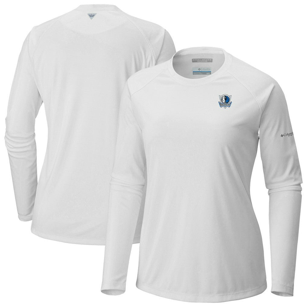 Dallas Mavericks Women's Tidal Tee II Long Sleeve T-Shirt sale - White | Columbia discount