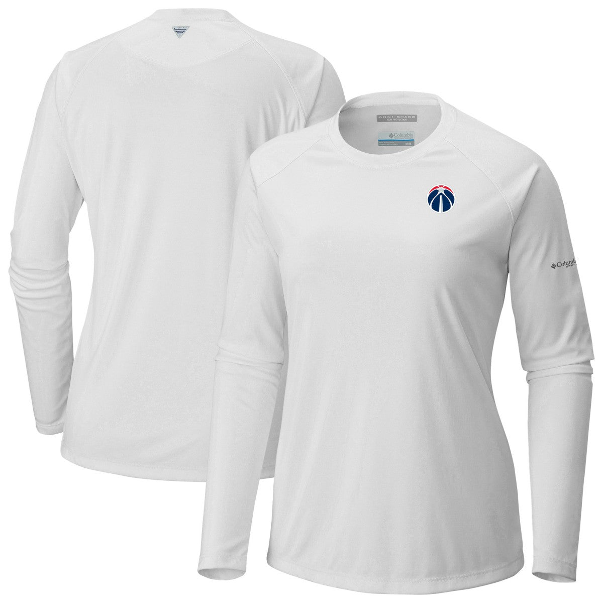 Washington Wizards Women's Tidal Tee II Long Sleeve T-Shirt - White | Columbia for sale