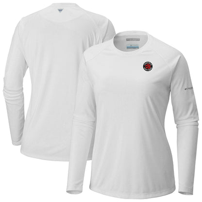 Toronto Raptors Women's Tidal Tee II Long Sleeve T-Shirt - White | Columbia outlet