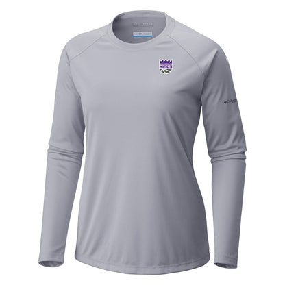 Sacramento Kings Women's Tidal Tee II Long Sleeve T-Shirt - Gray | Columbia on sale