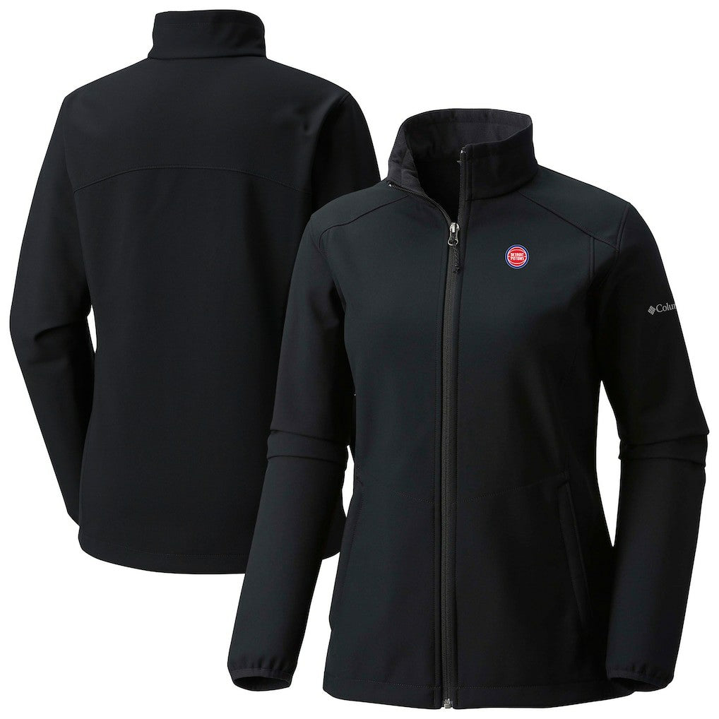 Detroit Pistons Women's Kruser Ridge III Softshell Jacket sale - Black | Columbia outlet