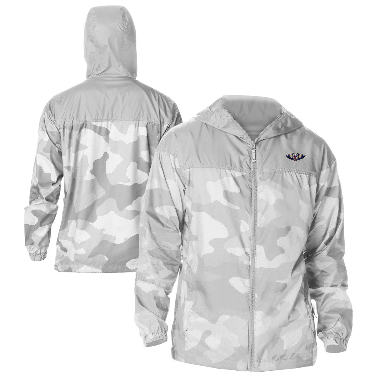New Orleans Pelicans Flash Challenger Windbreaker Jacket - Gray | Columbia on sale