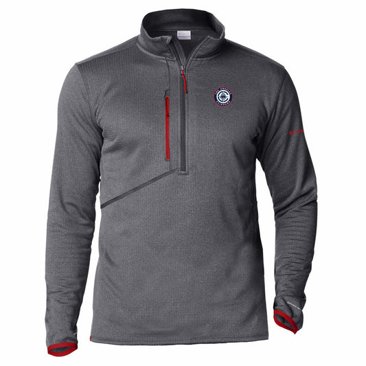 LA Clippers Park View Fleece Half-Zip Top - Red | Columbia outlet