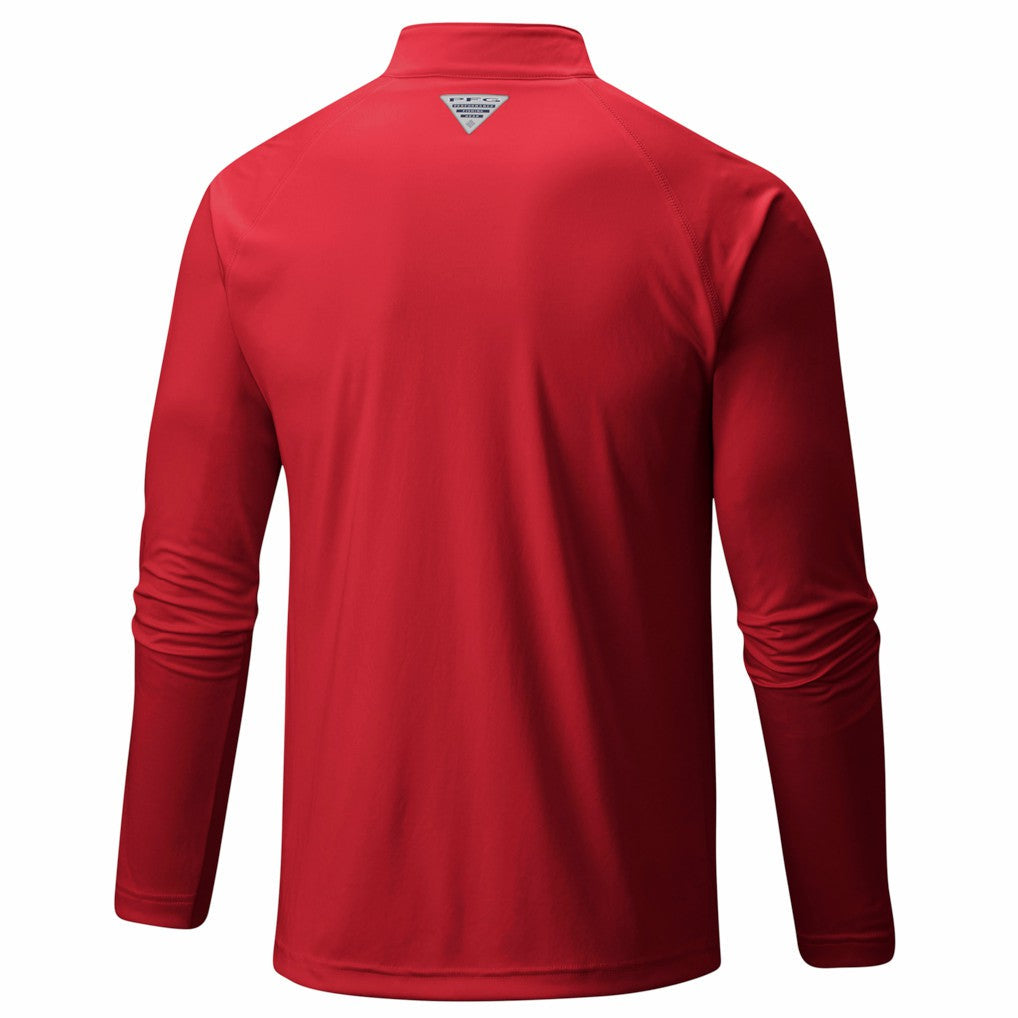 New Orleans Pelicans PFG Terminal Tackle Quarter-Zip Top - Red | Columbia online