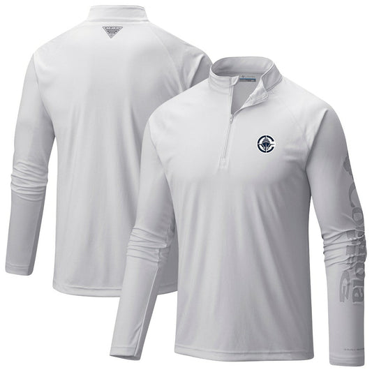 LA Clippers PFG Terminal Tackle Quarter-Zip Top - White | Columbia discount