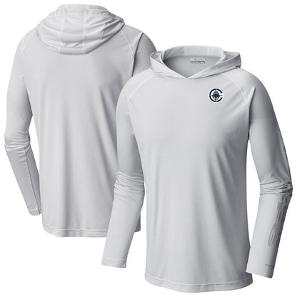 LA Clippers PFG Super Terminal Tackle Hoodie - White | Columbia cheap
