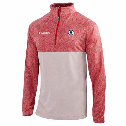 LA Clippers Omni-Wick Rockin' It Quarter-Zip Top - Red | Columbia outlet