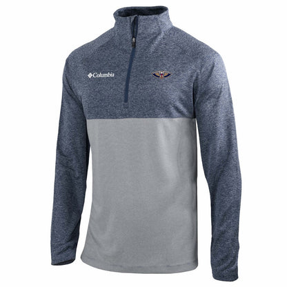 New Orleans Pelicans Omni-Wick Rockin' It Quarter-Zip Top - Navy | Columbia sale