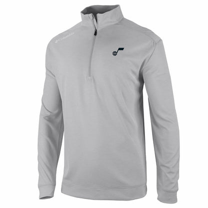 Utah Jazz Oakland Downs Omni-Wick Quarter-Zip Top - Gray | Columbia cheap