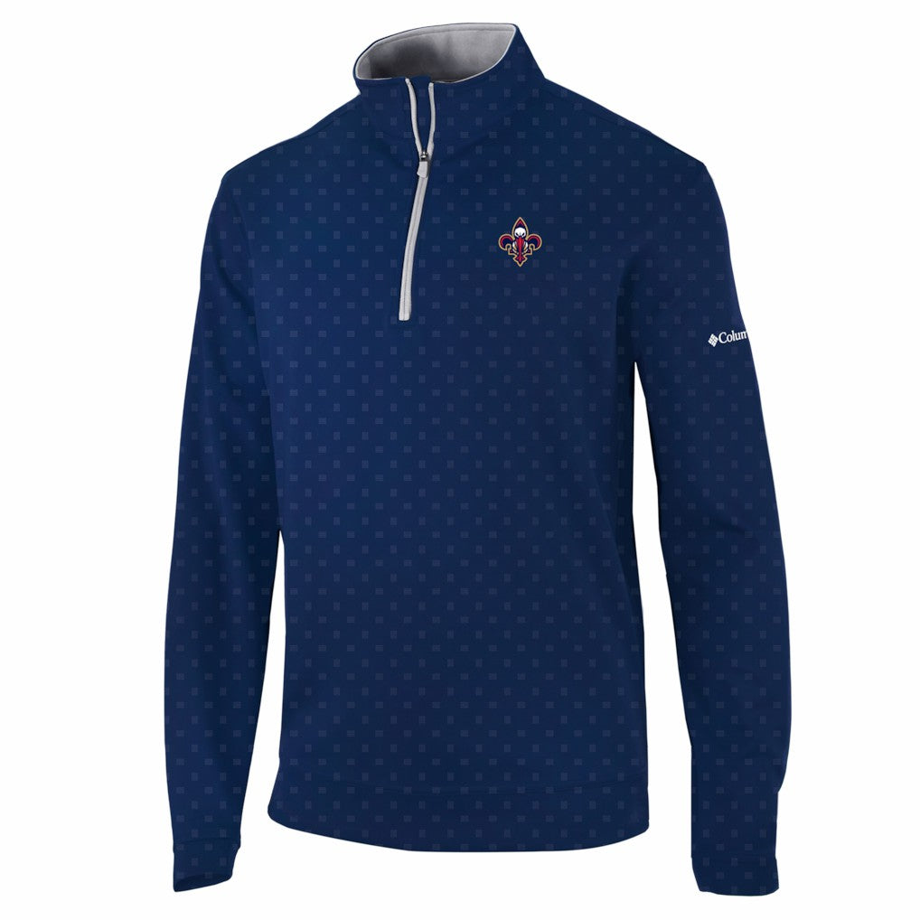 New Orleans Pelicans Wickham Hills Omni-Wick Quarter-Zip Jacket - Navy | Columbia outlet
