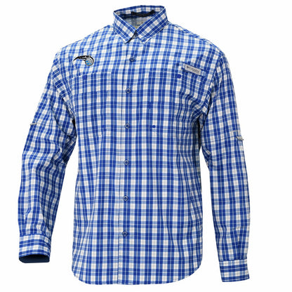 Orlando Magic Super Tamiami Omni-Shade Long Sleeve Button-Down Shirt - Blue | Columbia for sale