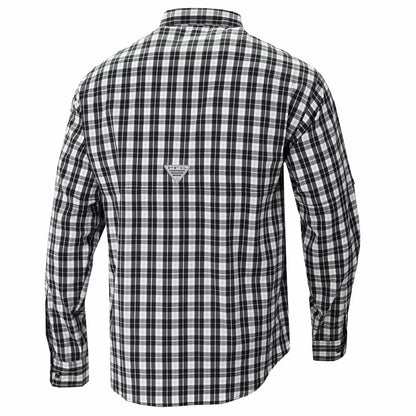 Minnesota Timberwolves Super Tamiami Omni-Shade Long Sleeve Button-Down Shirt - Navy | Columbia outlet