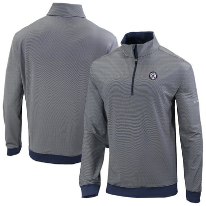 LA Clippers Omni-Wick Even Lie Quarter-Zip Top - Navy | Columbia on sale