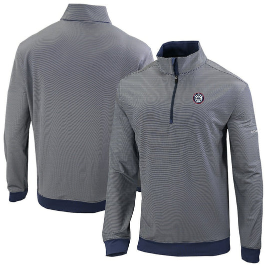 LA Clippers Omni-Wick Even Lie Quarter-Zip Top - Navy | Columbia on sale