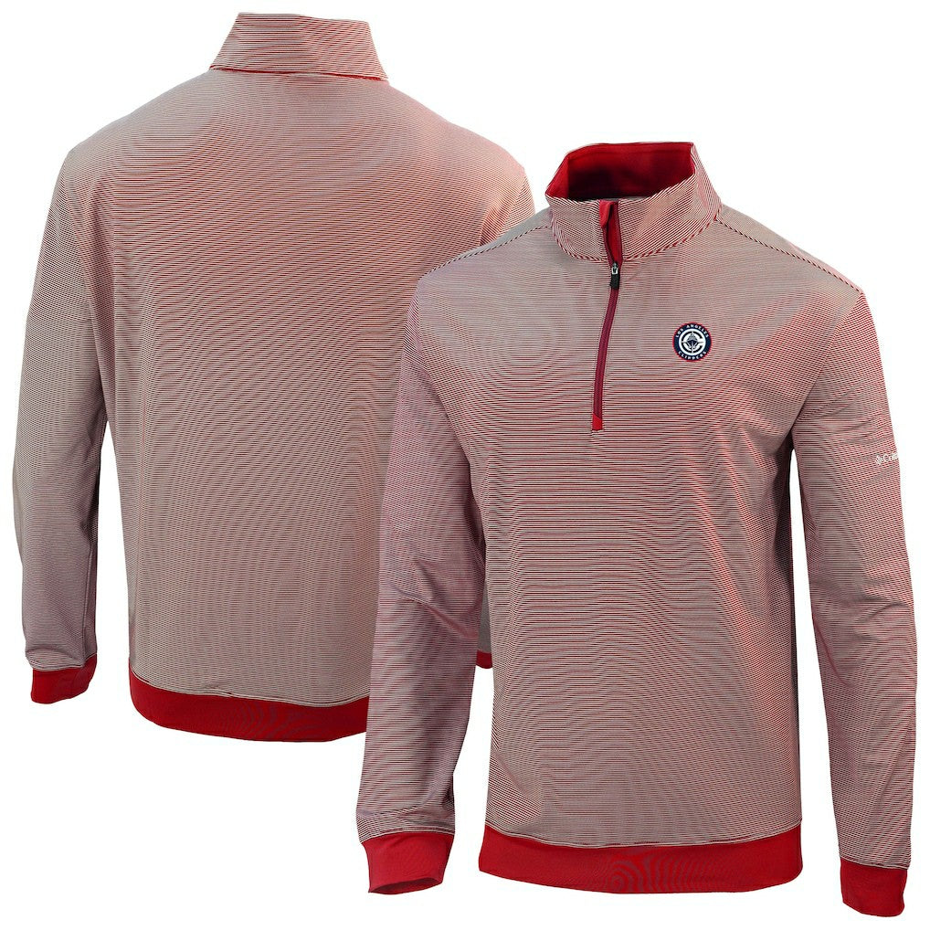 LA Clippers Omni-Wick Even Lie Quarter-Zip Top - Red | Columbia for sale