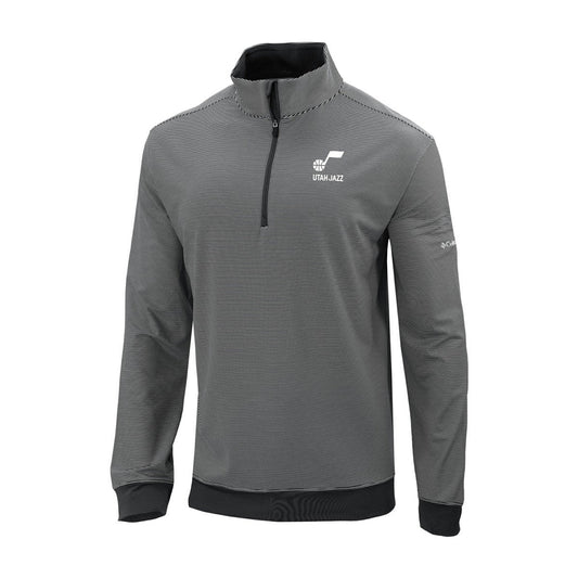 Utah Jazz Omni-Wick Even Lie Quarter-Zip Top - Black | Columbia discount