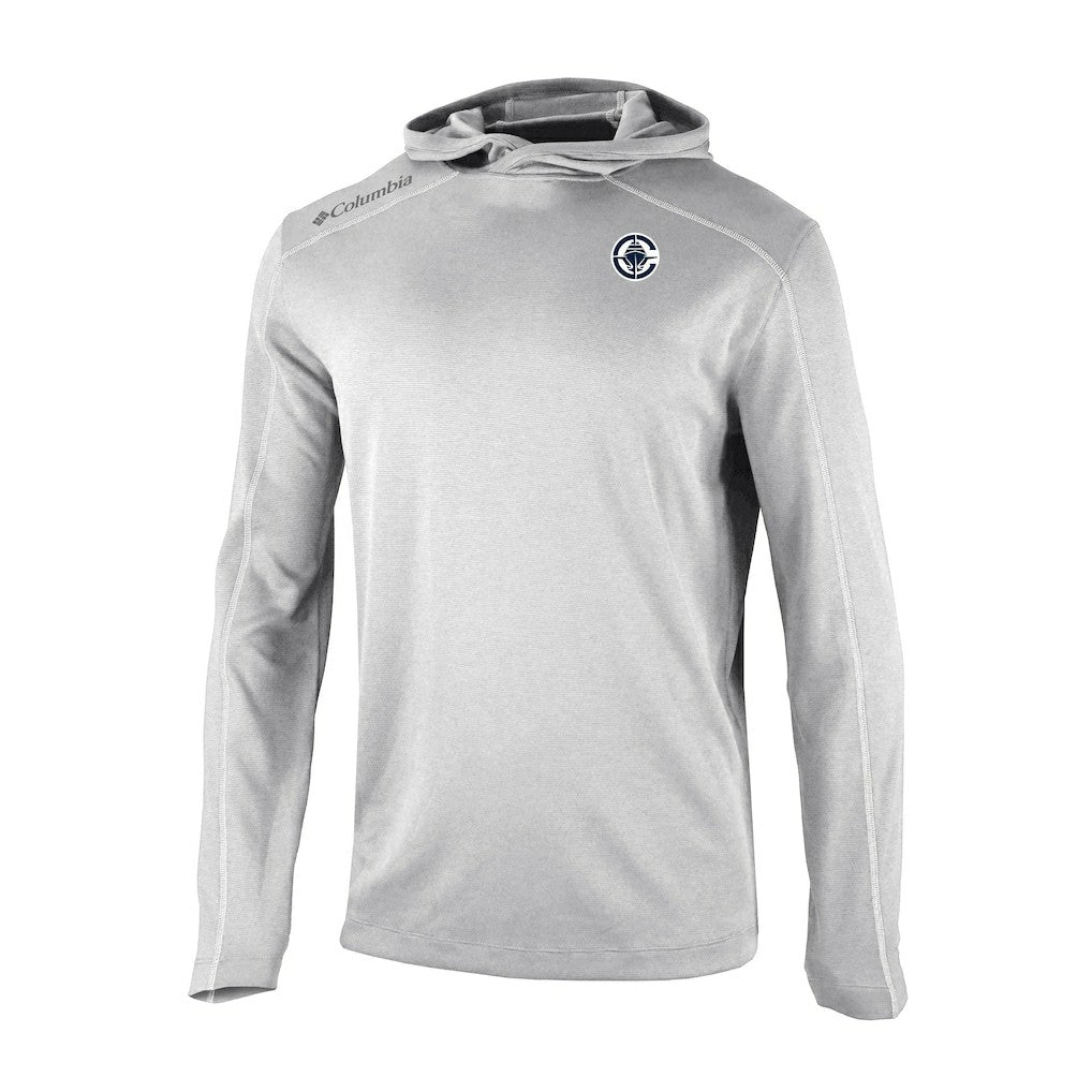 LA Clippers Omni-Wick Shotgun Pullover Hoodie - Gray | Columbia cheap