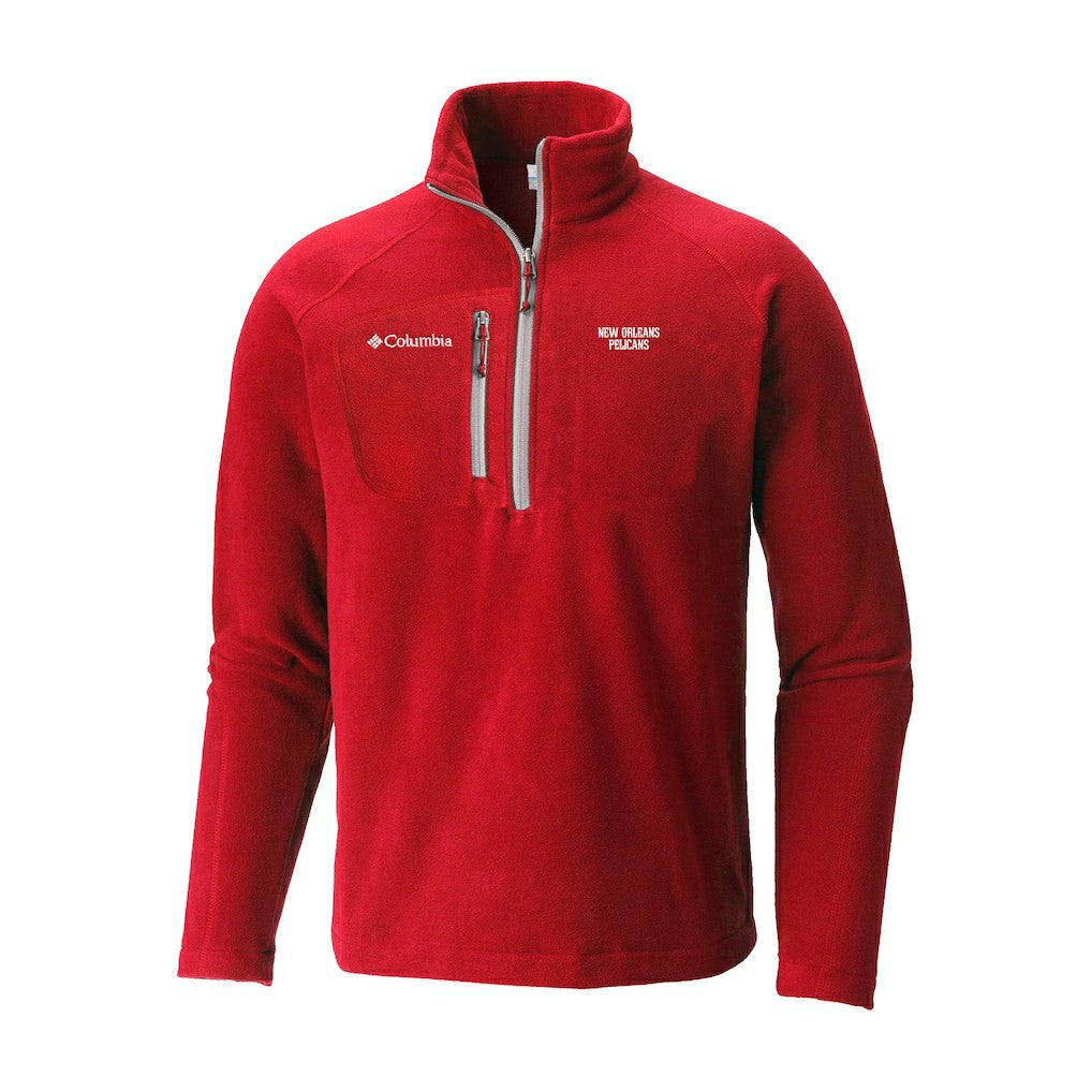 New Orleans Pelicans Fast Trek III Half-Zip Fleece Pullover - Red | Columbia shop