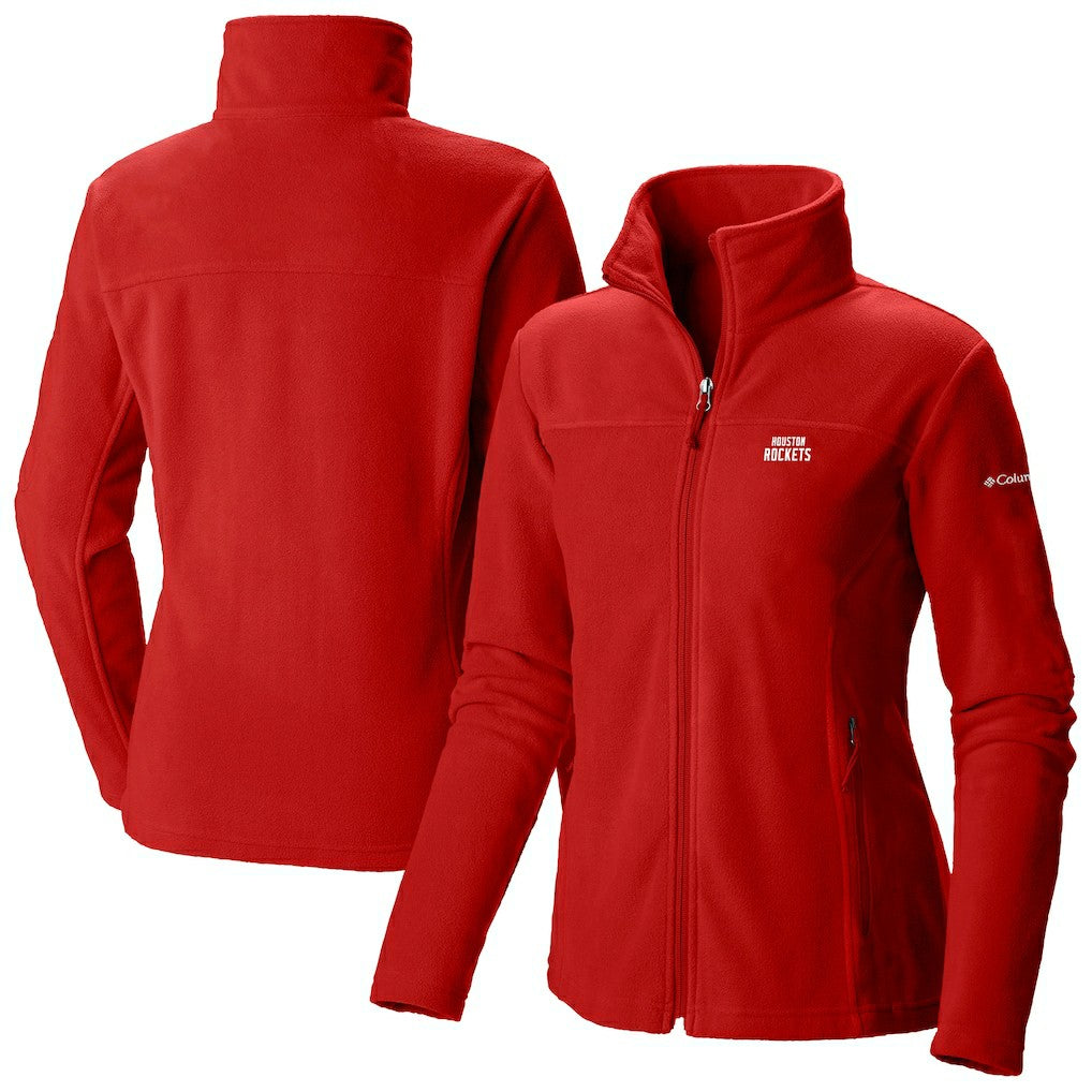 Houston Rockets Women's Give & Go II Fleece Full-Zip Jacket sale - Red | Columbia online