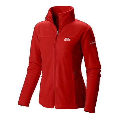 Houston Rockets Women's Give & Go II Fleece Full-Zip Jacket sale - Red | Columbia online