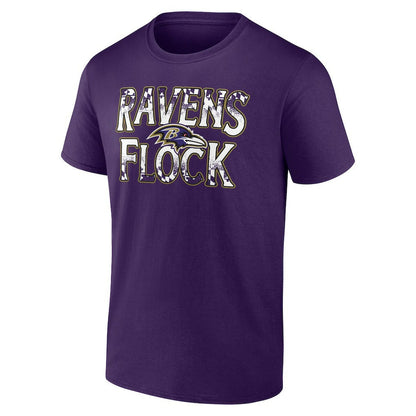 Baltimore Ravens Ravens Flock T-Shirt - Purple online