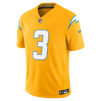 Derwin James Jr. Los Angeles Chargers Alternate Charger Power Vapor F.U.S.E. Limited Jersey - Gold | Nike for sale