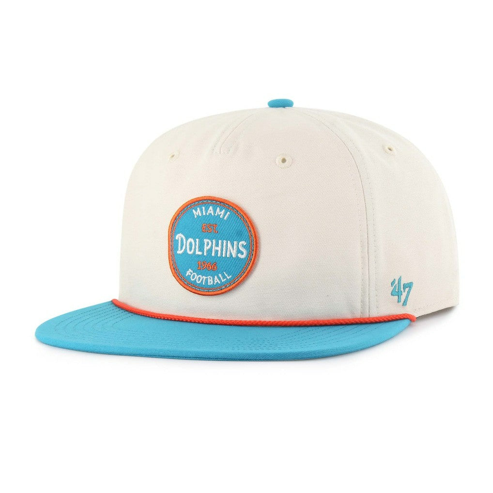 Miami Dolphins '47 Payson Captain Adjustable Hat - Natural on sale