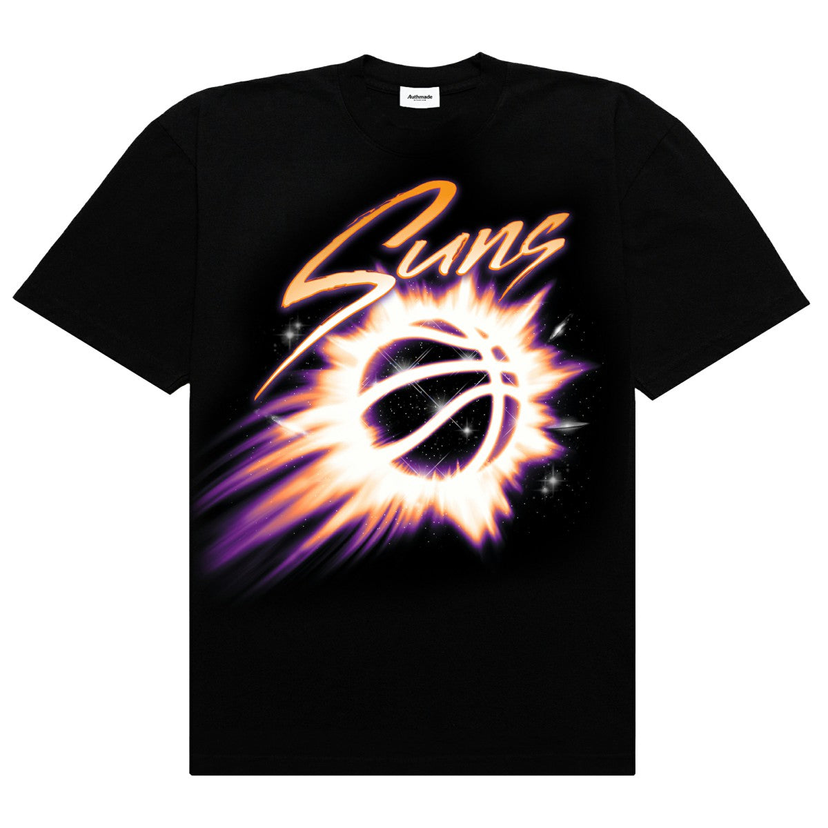 Phoenix Suns Authmade Unisex Ultraviolet T-Shirt - Black outlet