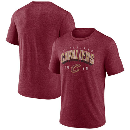 Cleveland Cavaliers Backboard Tri-Blend T-Shirt sale - Wine online