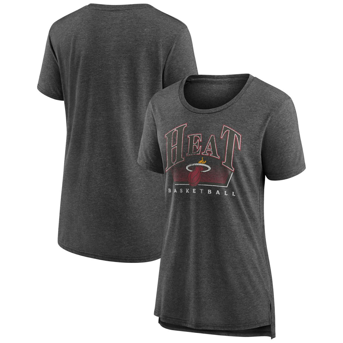 Miami Heat Women's Selection Tri-Blend T-Shirt - Gray on sale