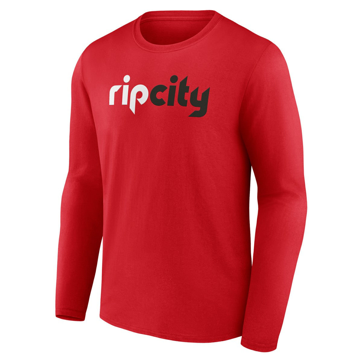 Portland Trail Blazers Alternate Logo Long Sleeve T-Shirt - Red sale