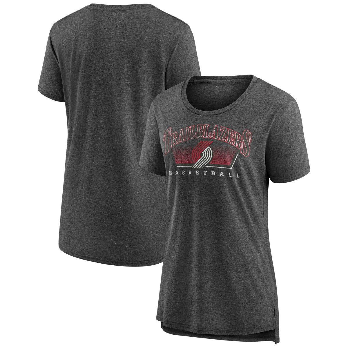 Portland Trail Blazers Women's Selection Tri-Blend T-Shirt - Gray outlet