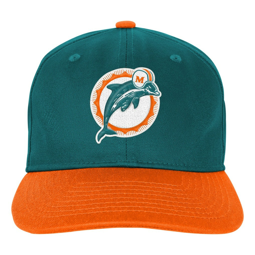 Miami Dolphins Outerstuff Youth True Retro Adjustable Hat - Aqua online