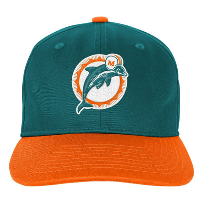Miami Dolphins Outerstuff Youth True Retro Adjustable Hat - Aqua online