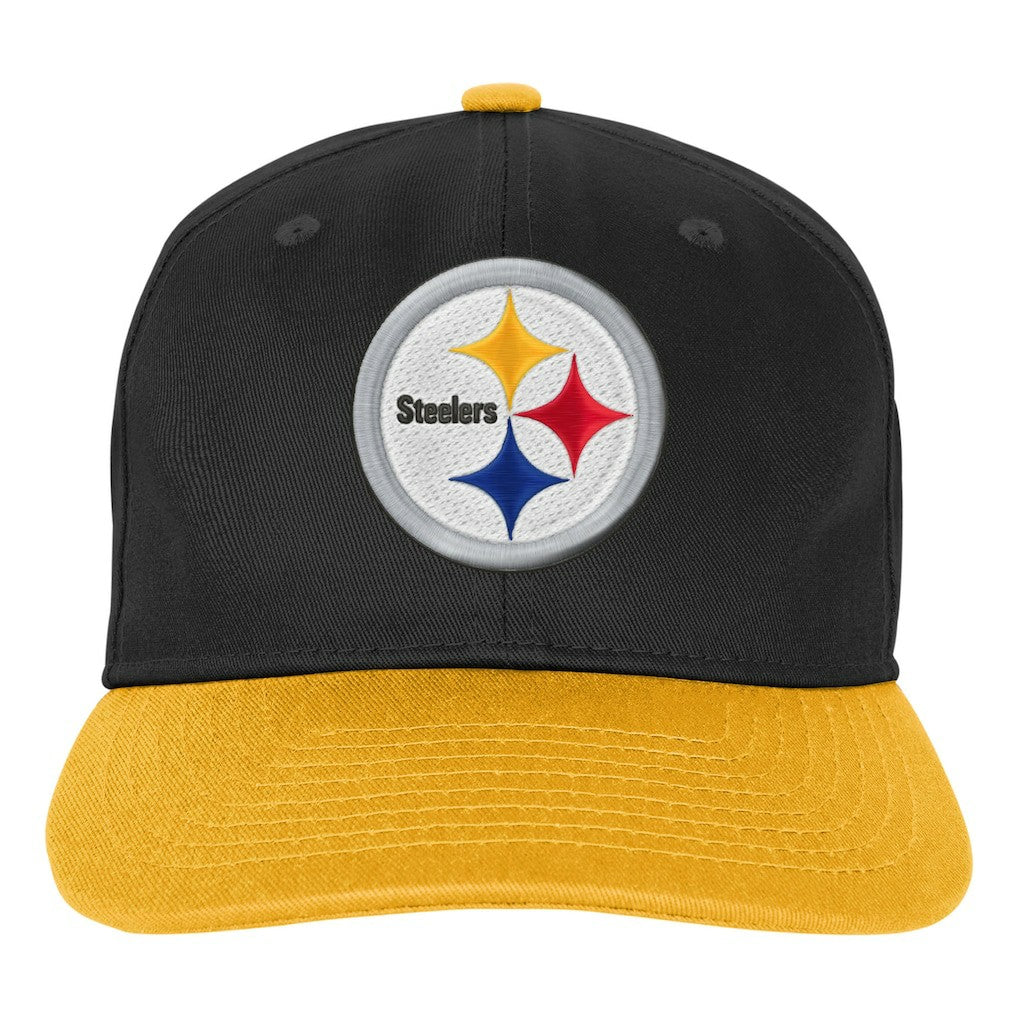 Pittsburgh Steelers Outerstuff Youth True Retro Adjustable Hat - Black online