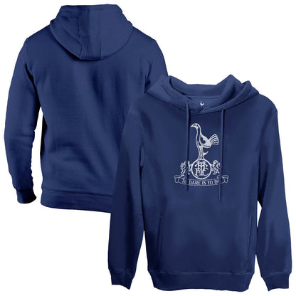 Tottenham Hotspur 1863FC Mono Badge Fleece Pullover Hoodie - Navy on sale
