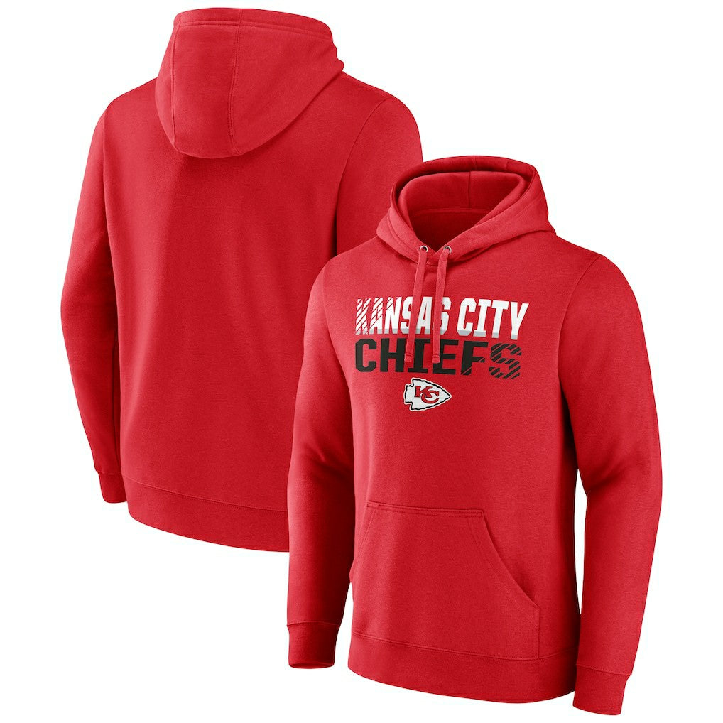 Kansas City Chiefs Fade Out Pullover Hoodie - Red sale