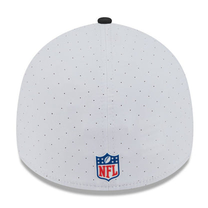 Cincinnati Bengals New Era 2025 NFL Training Camp 39THIRTY Flex Hat - White/Black sale