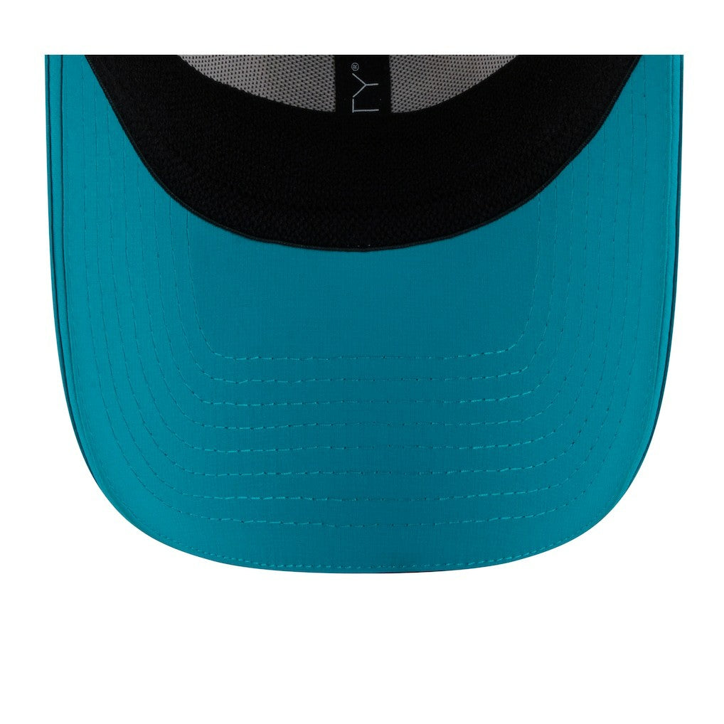 Miami Dolphins New Era 2025 NFL Training Camp 39THIRTY Flex Hat - White/Aqua cheap