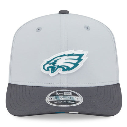 Philadelphia Eagles New Era 2025 NFL Training Camp 9SEVENTY Adjustable Hat - Gray/Graphite discount