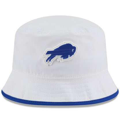 Buffalo Bills New Era 2025 NFL Training Camp Stretch Bucket Hat - White for sale