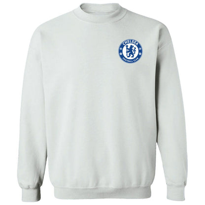 Chelsea Vive La Fete Women's Impressions Artwork Pullover Sweatshirt - White sale