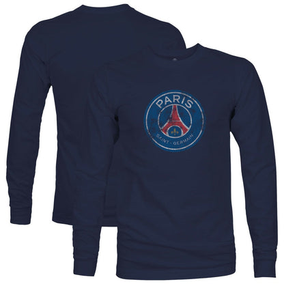 Paris Saint-Germain 1863FC Color Badge Long Sleeve T-Shirt - Navy online