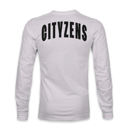 Manchester City 1863FC Back Team Arch Long Sleeve T-Shirt - Gray sale