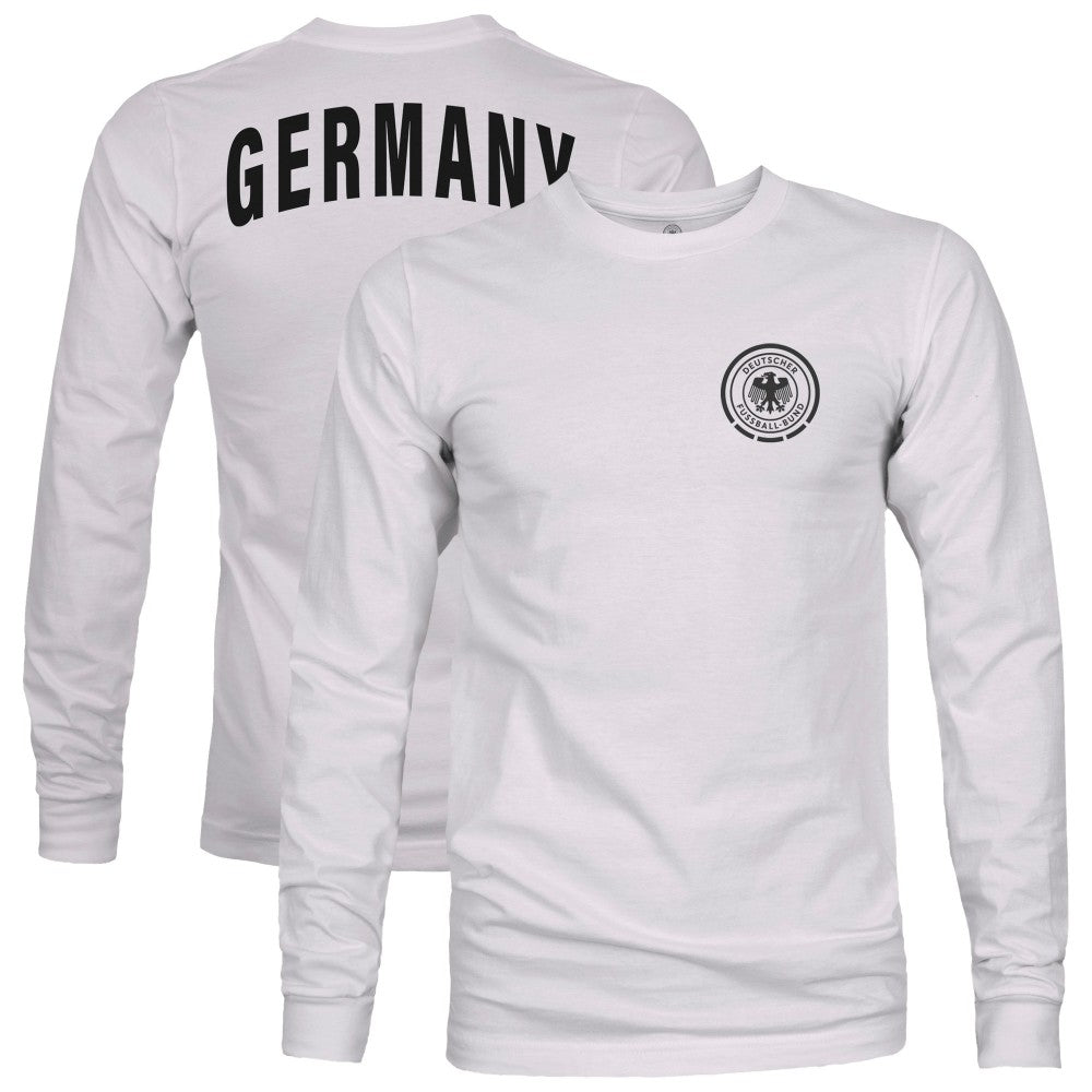 Germany National Team 1863FC Team Arch Long Sleeve T-Shirt - Silver cheap