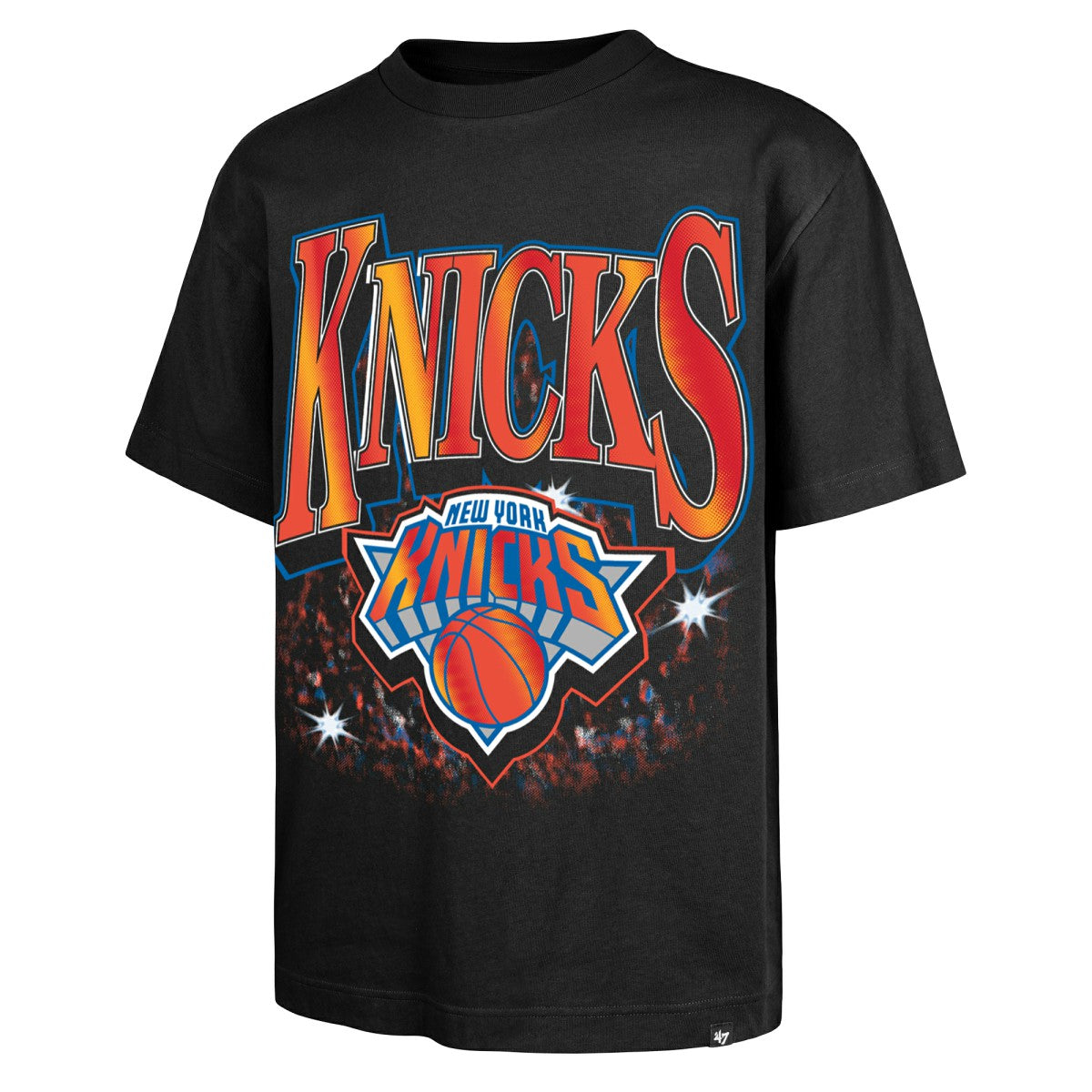 New York Knicks '47 Past Champs Collection Flashbulb Foundation T-Shirt - Black | 47 brand sale