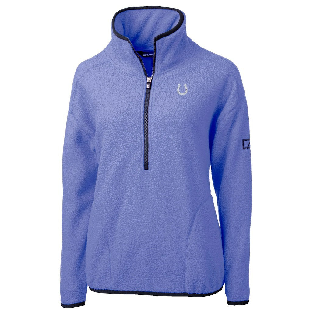 Indianapolis Colts Cutter & Buck Women's Cascade Eco Fleece Half-Zip Jacket - Lavender cheap
