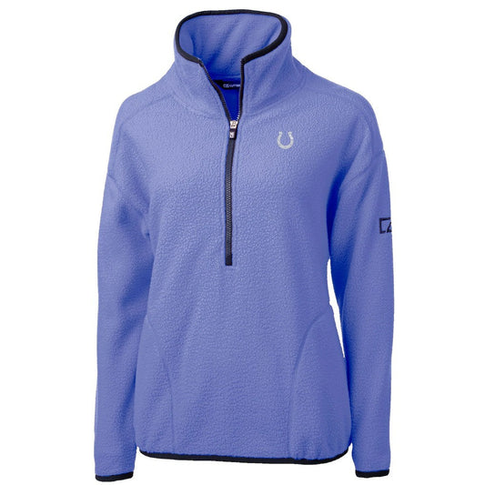 Indianapolis Colts Cutter & Buck Women's Cascade Eco Fleece Half-Zip Jacket - Lavender cheap